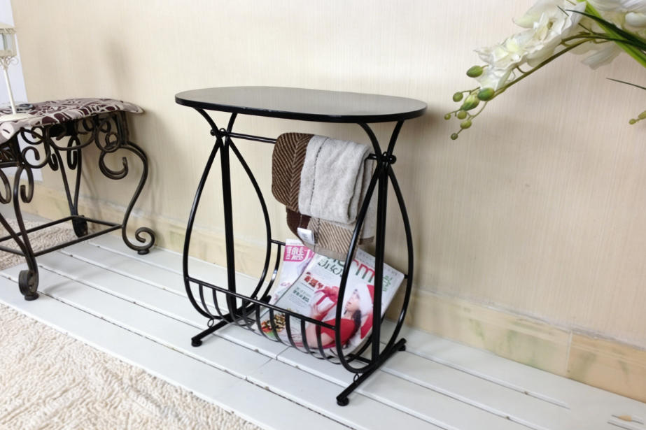 风雷铁艺 · 复古多功能铁艺边几