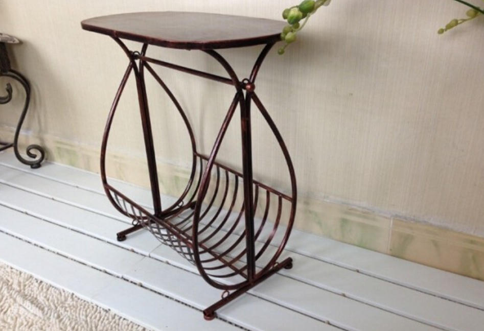 风雷铁艺 · 复古多功能铁艺边几