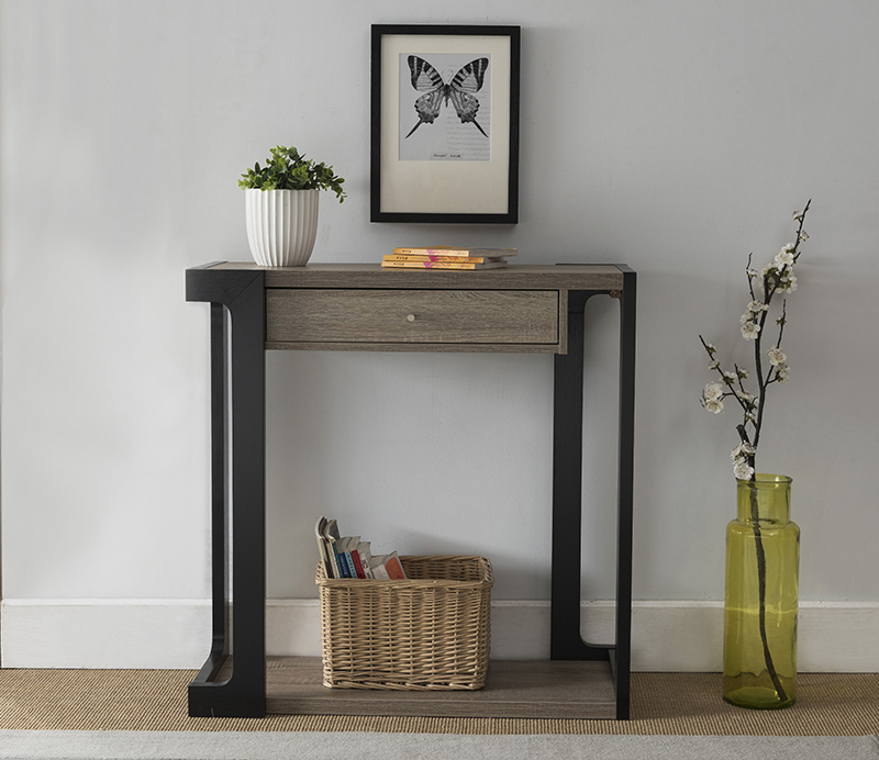 风雷铁艺美式复古玄关桌 | 空间美学与实用主义的完美融合