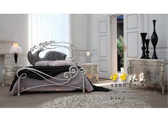 铁艺大床-昭君塌