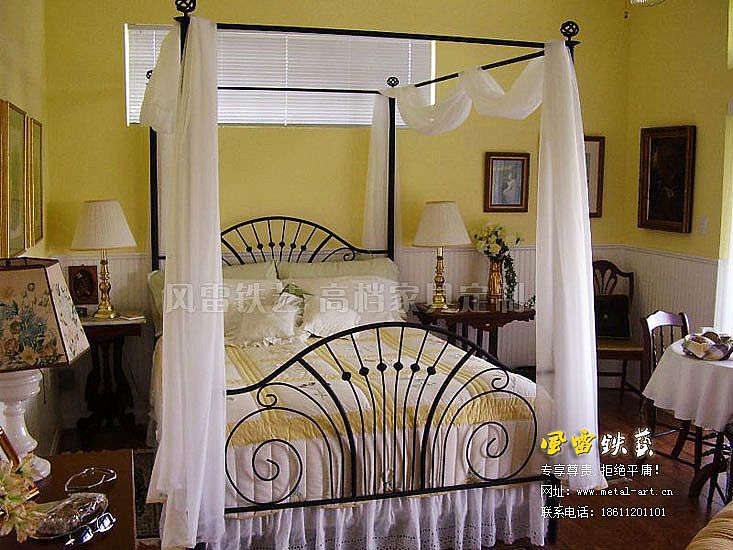 铁艺双人床-知心爱人