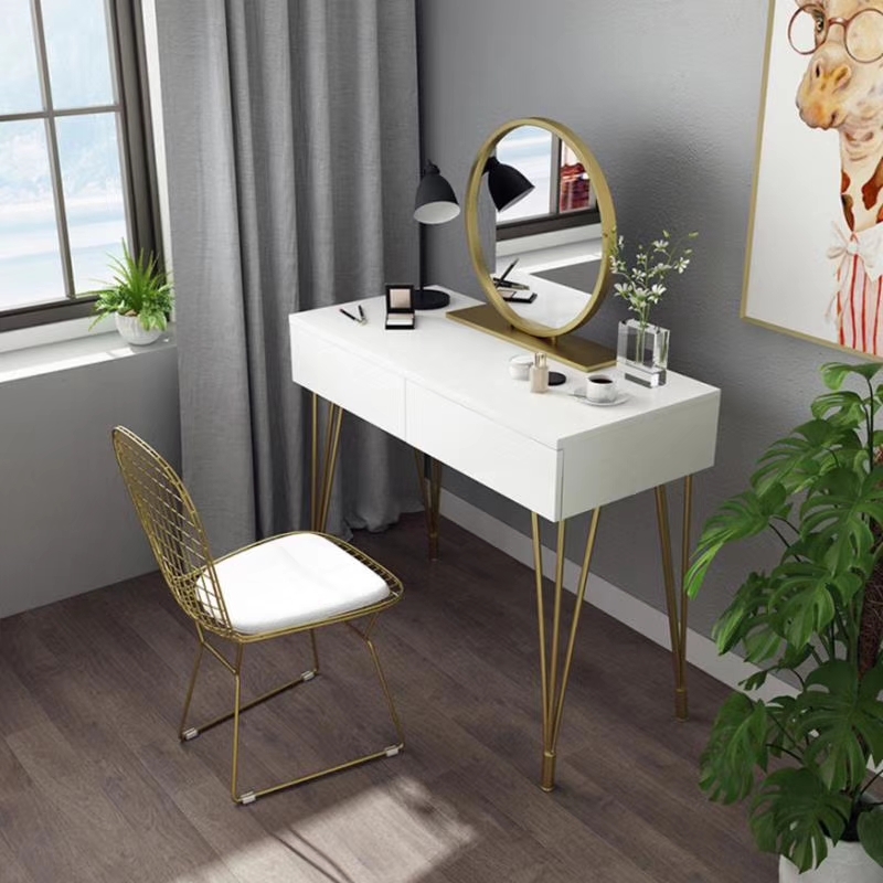 风雷铁艺 「鎏光·蝶韵」系列 梳妆台椅组合