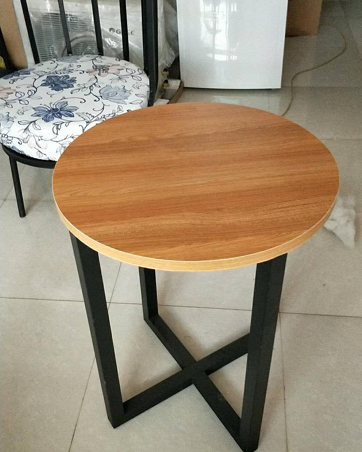 风雷铁艺 「圆韵·花间」系列 单人圆沙发椅 & 配套小圆几