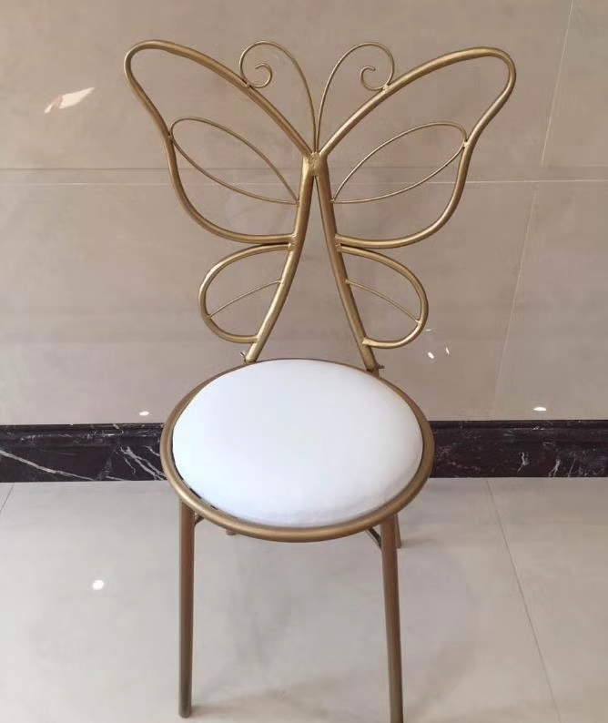 风雷铁艺 「鎏光·蝶韵」系列 梳妆椅