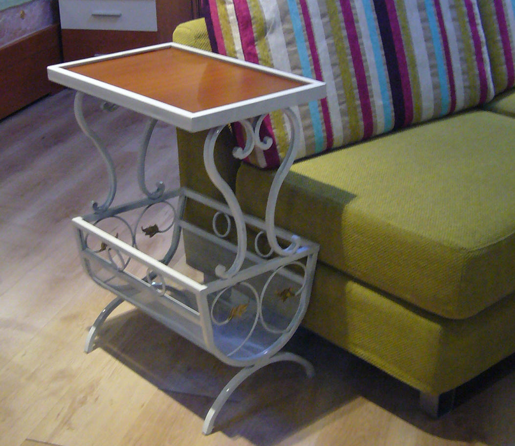 风雷铁艺 卷云复古小电话架