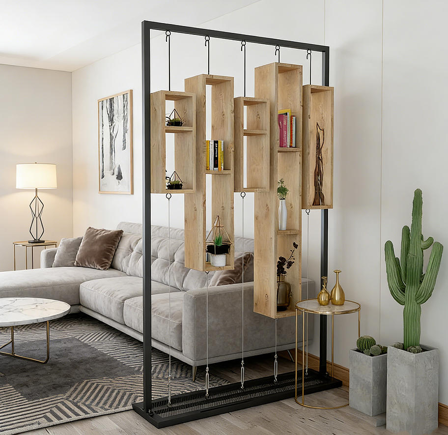 风雷铁艺 · 「浮屿」系列 模块化创意隔断柜